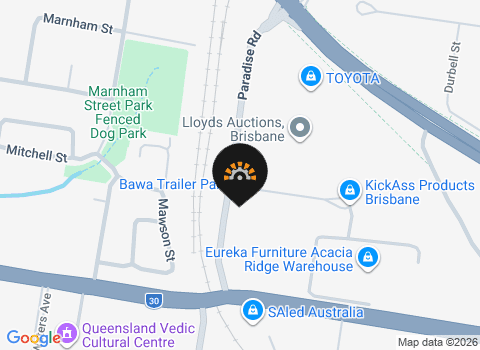 Brisbane - Map location