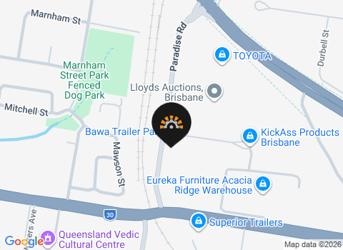 Brisbane - Map location
