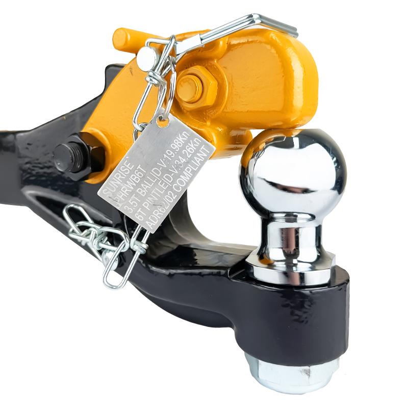 Pintle Hook Receiver 50mm Ball 6T Suit 50mm Towbar