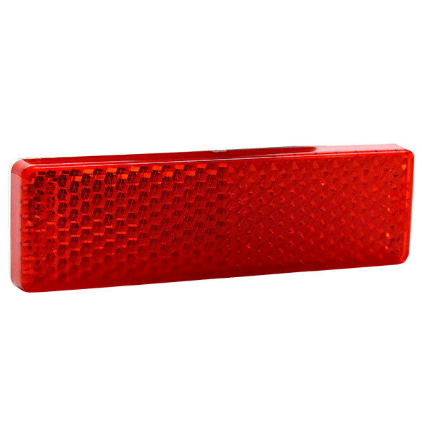 Reflector Stick On Red 75 x 22mm