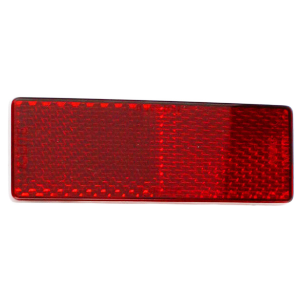 Reflector Stick On 84 x 30mm - Red