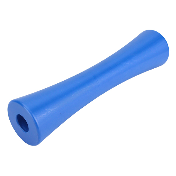 Nylon Roller Concave Roller 12" 26mm Bore Blue