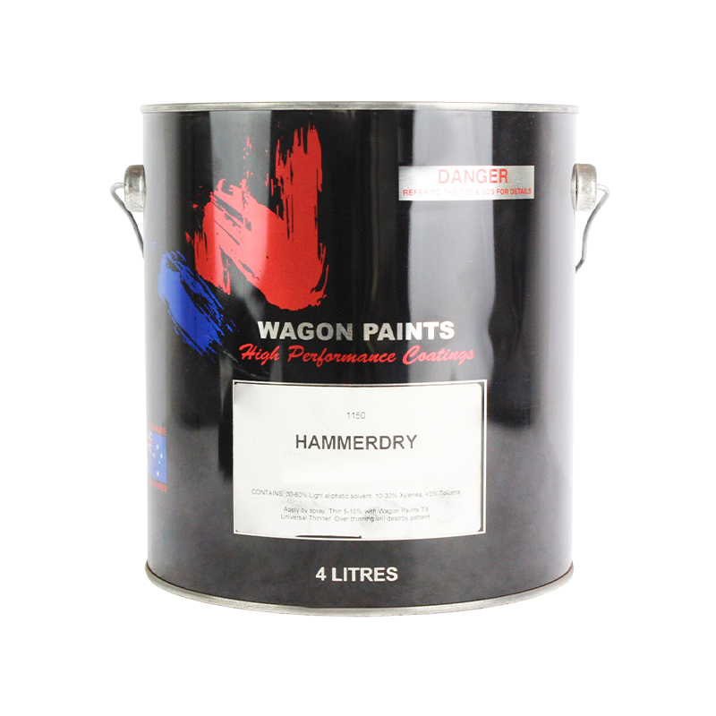 Wagon Premium Hammertone Paint Pacific Blue/Dark Blue 4L