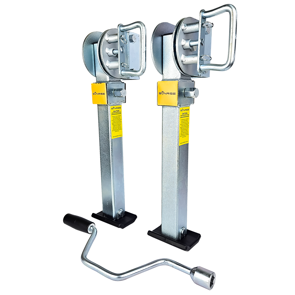 Drop Down Leg Set Steel Base 1000lbs