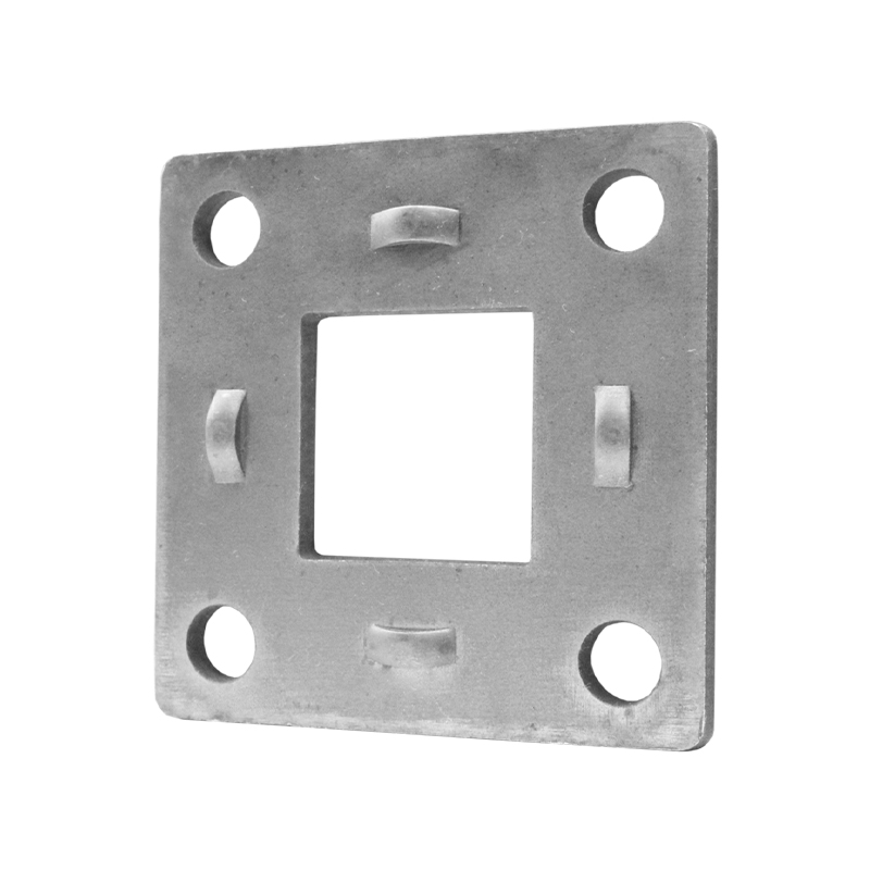 Electric and Mechanical Backing Plate Mount Square Flange Natural - 40mm Square