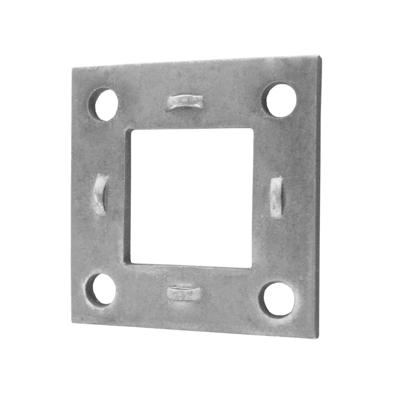 Electric and Mechanical Backing Plate Mount Square Flange Natural - 50mm Square