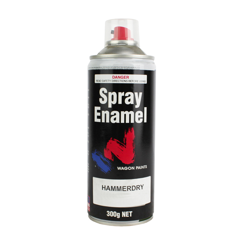 Spray Paint Touch Up Enamel Outback Black/Dark Charcoal 350ml