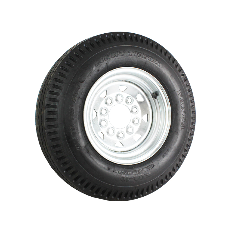 Trailer Wheel 10 x 4" Ford/HT 500-10 Tyre Galvanised