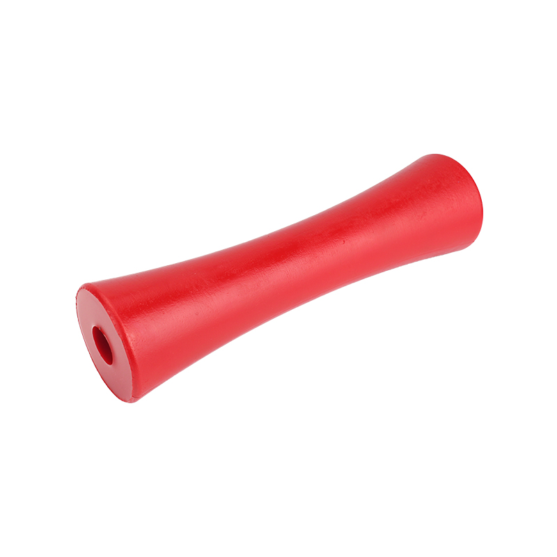 Poly Soft Roller 12" Concave Roller 26mm Bore Red