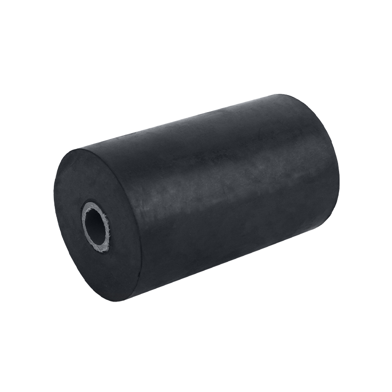 Rubber Roller Bilge Roller 4 1/2" 17mm Bore Black