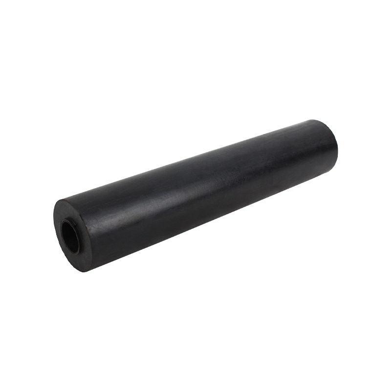 Rubber Roller Bilge Roller 12" 25mm Bore Black