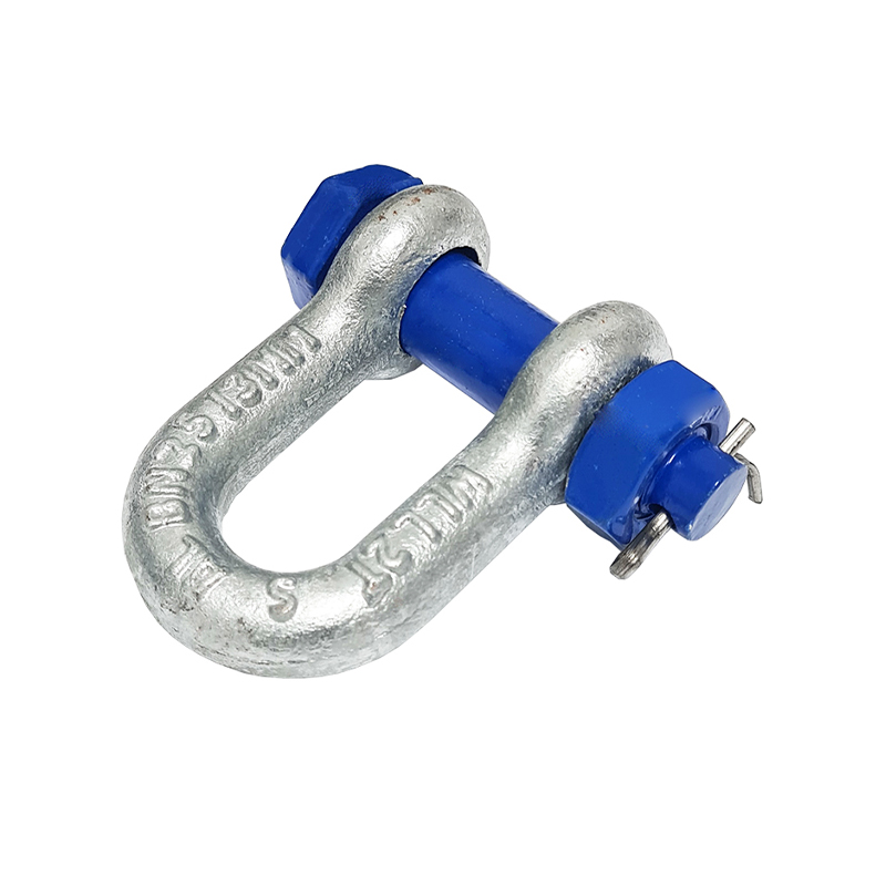 D Shackle Safety Galvanised Rated