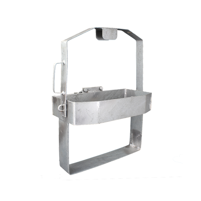 Jerry Can Holder Galvanised Hinged