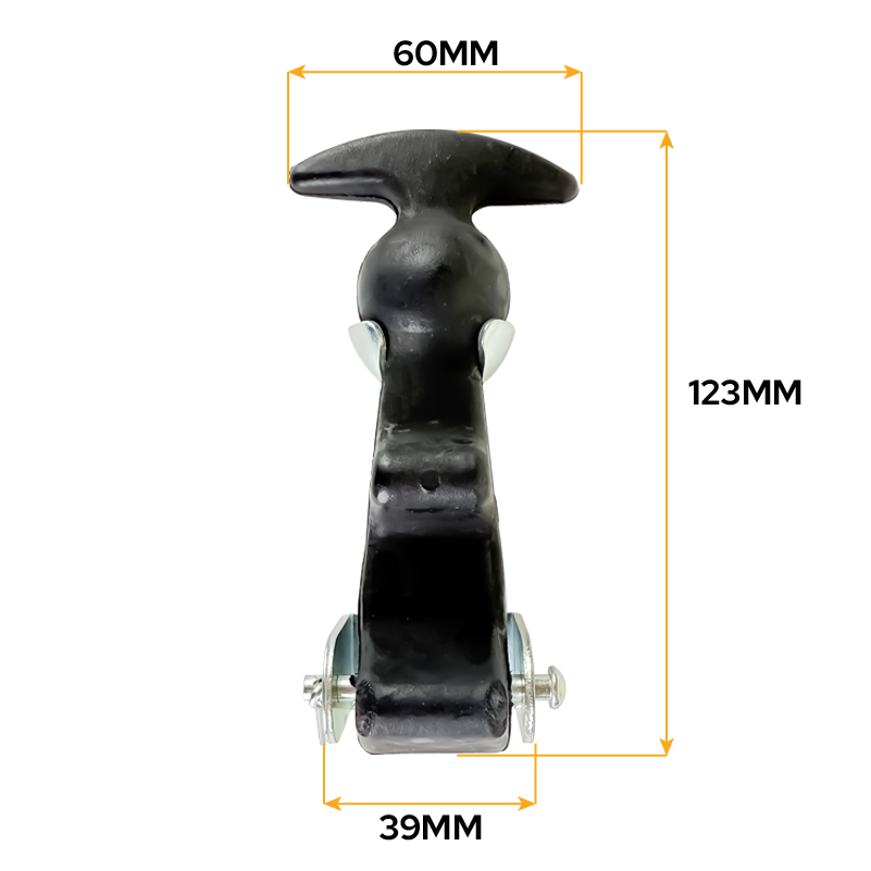 Rubber Bonnet Fastener Draw Latch