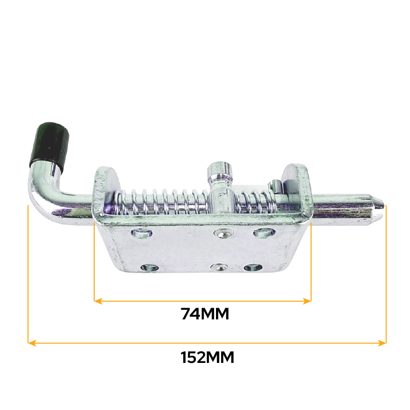 Spring Loaded Catch with Hold Facility 12x136mm