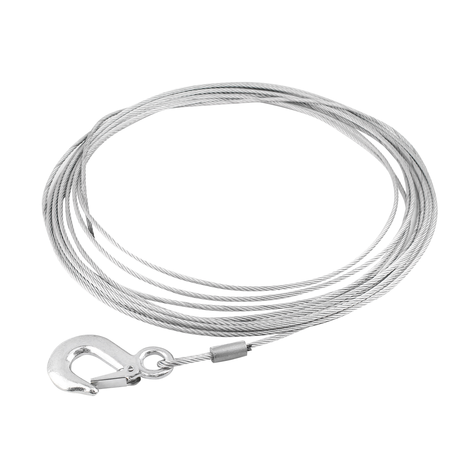 Winch Cable Only with Eye Hook 10m Spare