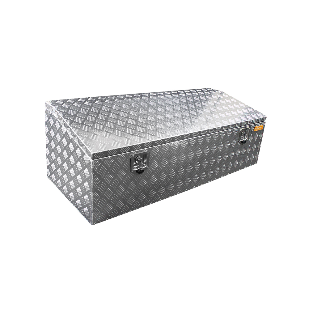 Aluminium Tool Box Slanted Lid Rectangular 1500 x 600 x 500mm