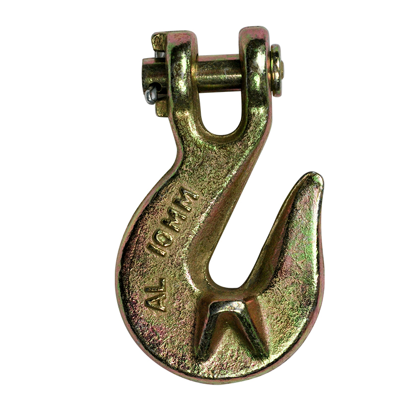 G70 Grab Hook Clevis Winged Gold