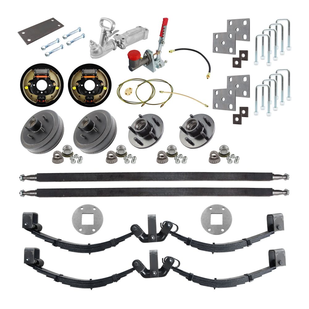 DIY Tandem Axle Hydraulic Drum Brake kit