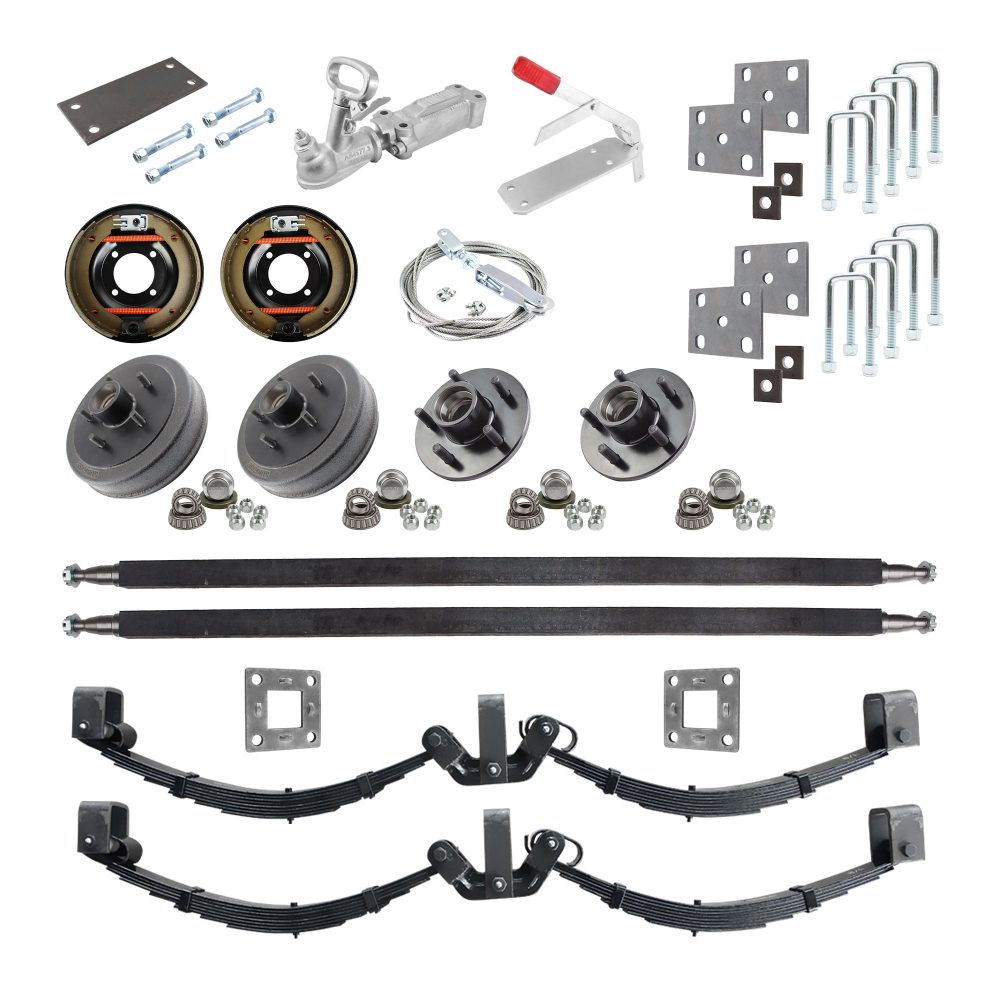 DIY Tandem Axle Mechanical Drum Brake kit