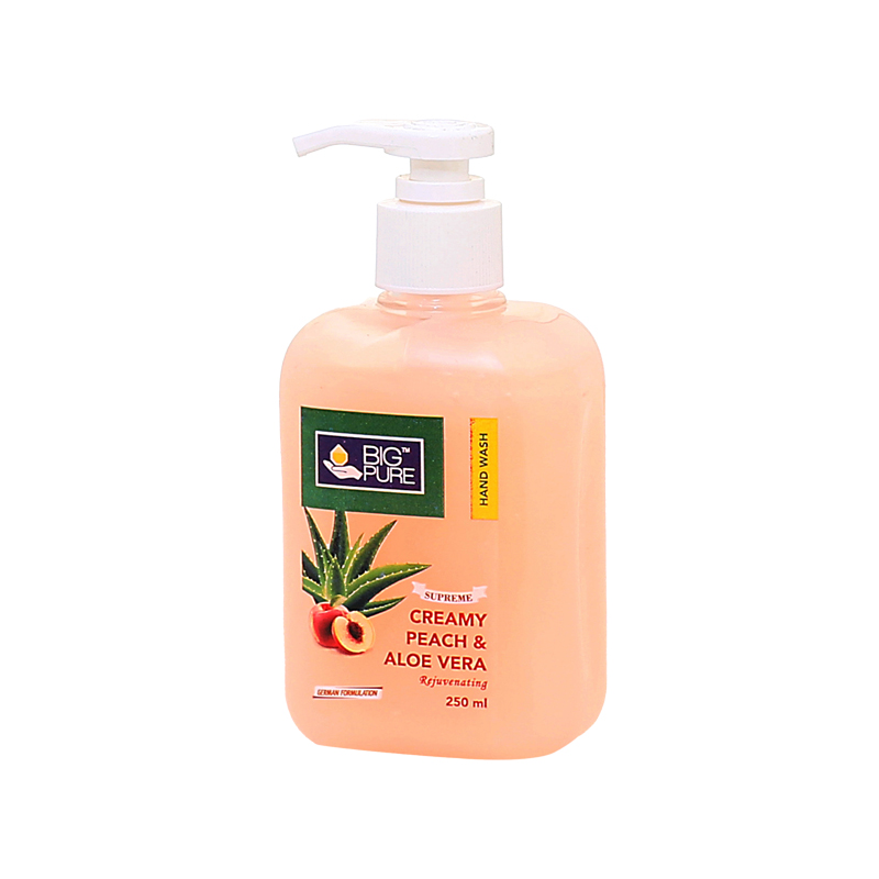 Hand wash Creamy Peach 250 ml Front_Website