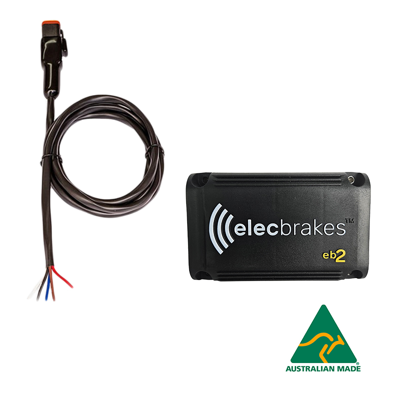 Elecbrakes Brake Controller EB2 with Adapter Combo - Hardwire Loom