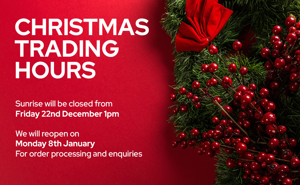 Sunrise Christmas Trading Hours