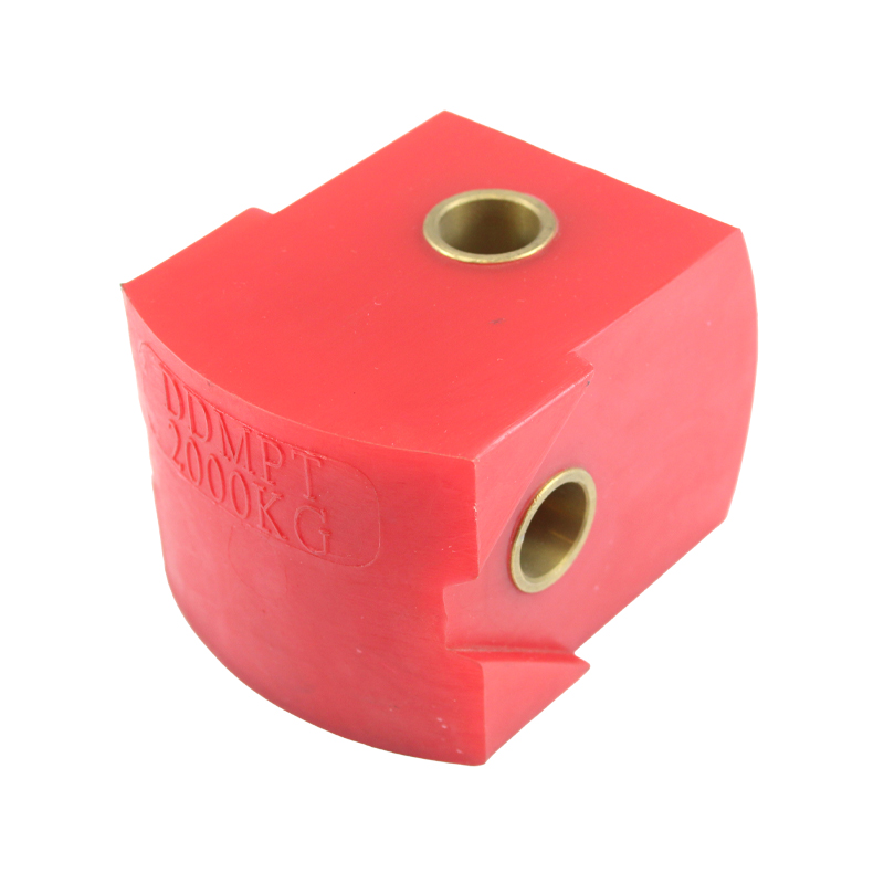 Poly Block For Off-Road Trailer Coupling Red Replacement