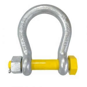 Grade 80 Frogmouth Shackle with Stainless Steel Safety Pin