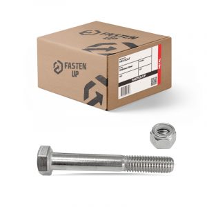 Stainless Steel Trailer Spring Bolt Hex Bolt 304 UNC 1/2" x 3.1/2"