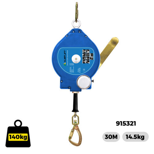 Inertia Reel Recovery with Dual Fall Arrest and Winch Modes